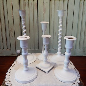 6 candle holders