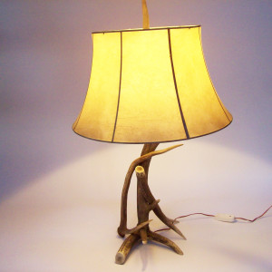 Vintage Antler Lamp