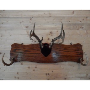 antler coat rack