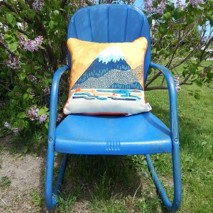 blue chair