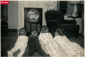 kids watching tv