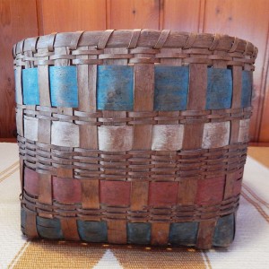 native-made wood splint basket