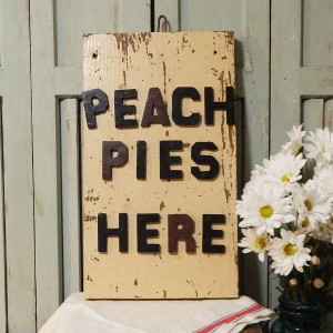 pie sign