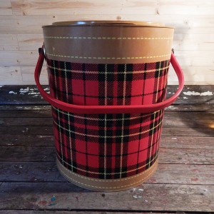 plaid cooler