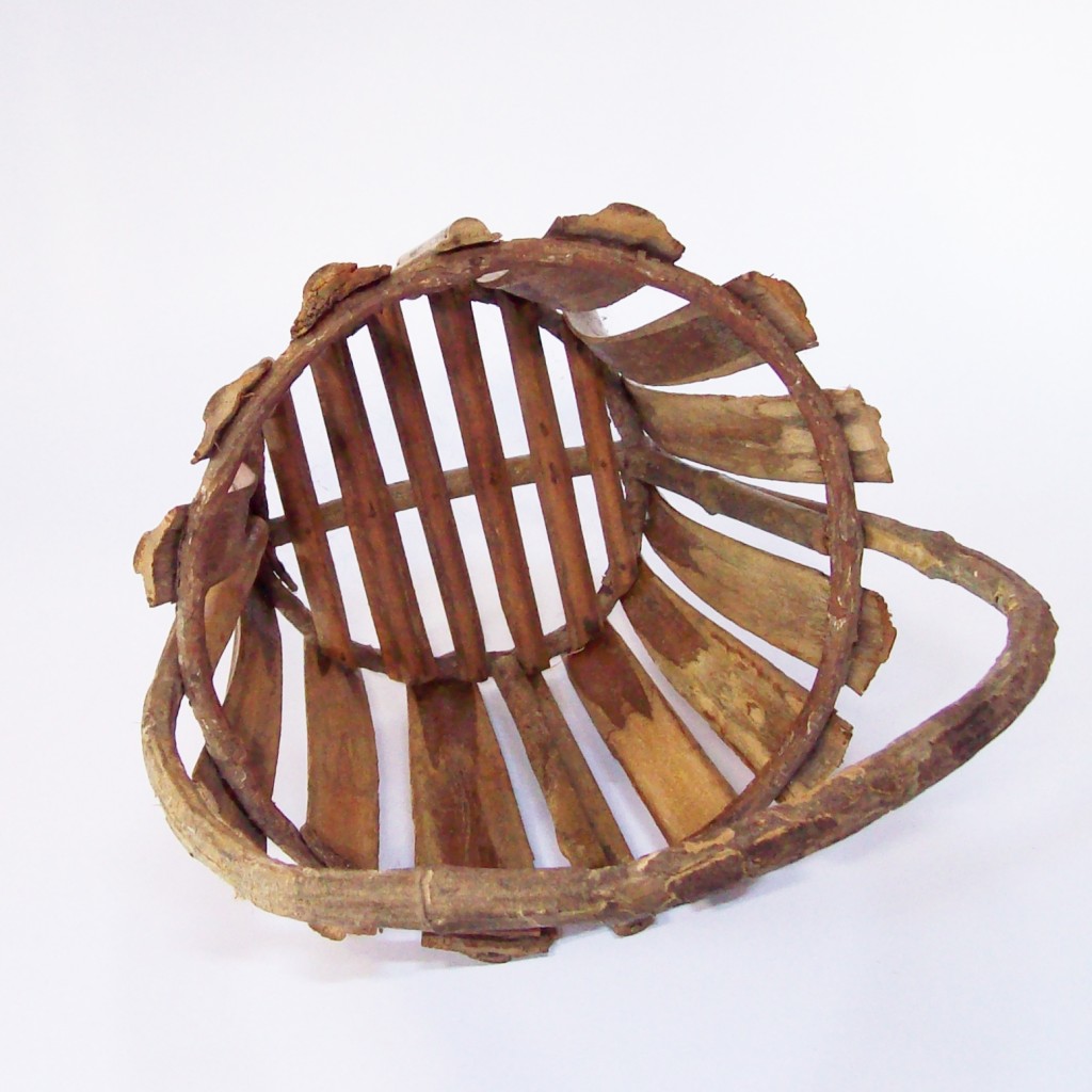 Adirondack-Style Bent Wood Basket