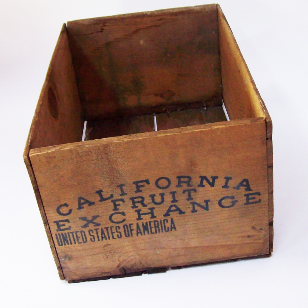 Vintage Pear Crate
